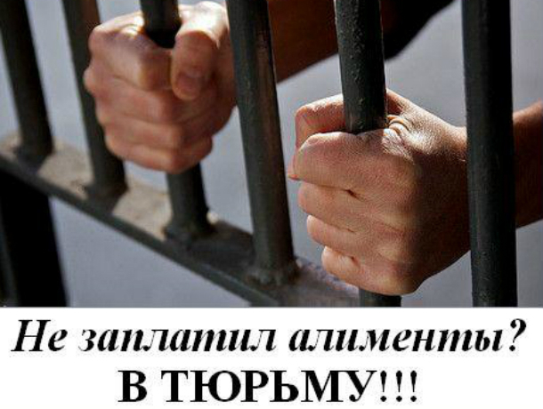 В Таганроге  неплательщика алиментов  посадили в тюрьму