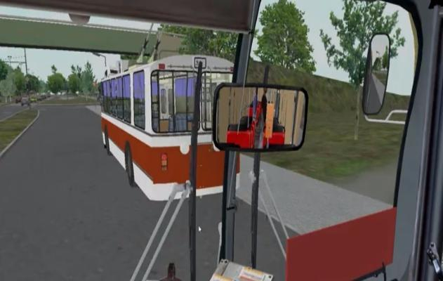 Таганрожец создал игровой ролик на основе видео с гонками автобусов