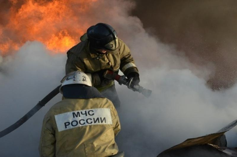 В Таганроге загорелись два дачных дома