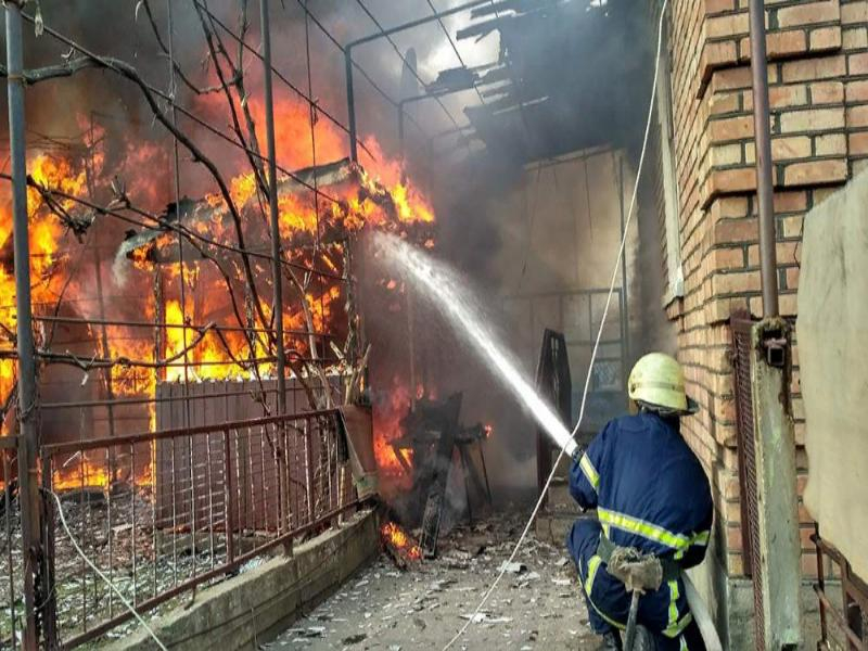 В Таганроге мужчина погиб при пожаре в частном доме