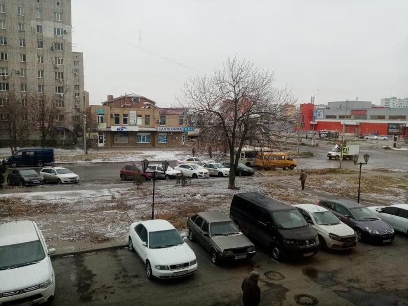 В Таганрог пришла зима