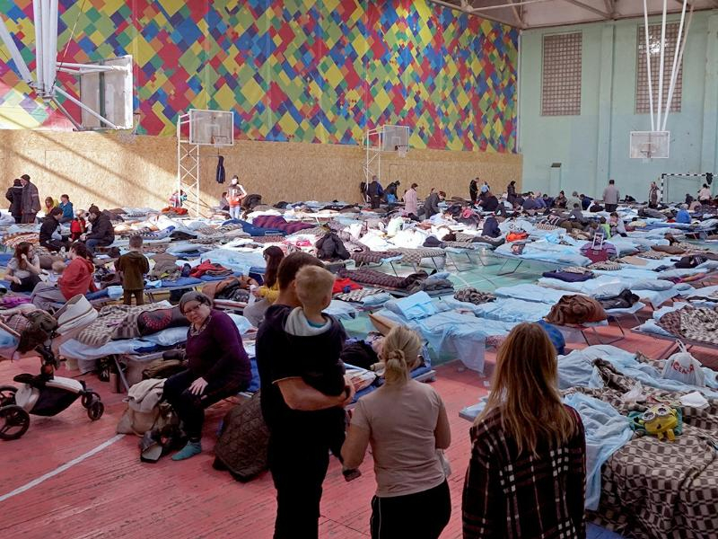 Более 500 беженцев находятся в Таганроге в пунктах временного размещения