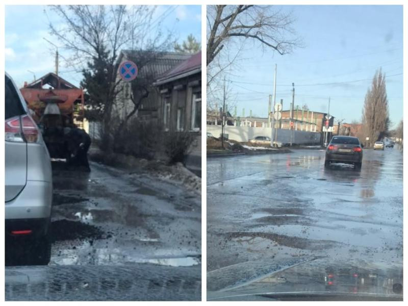 «Что нам снег, что нам дождик проливной»: Администрация города ответила про ремонт 15 дорог в Таганроге