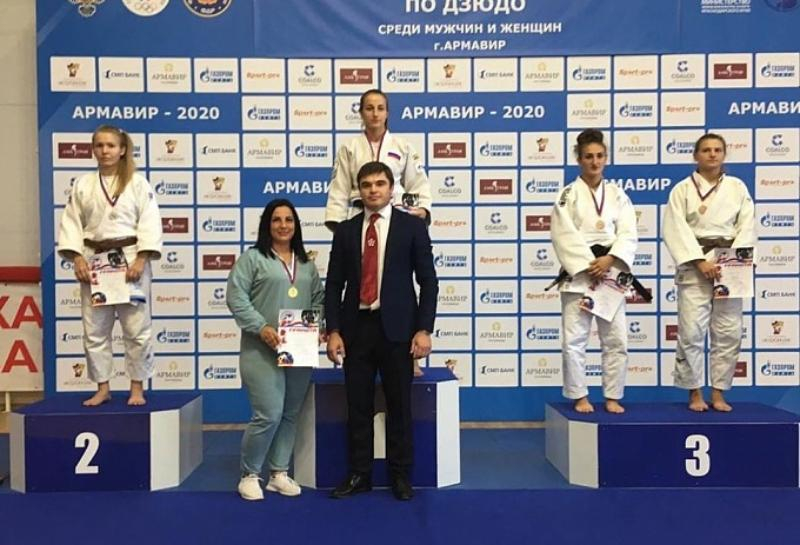 Таганрогская дзюдоистка получила серебро на Чемпионате ЮФО