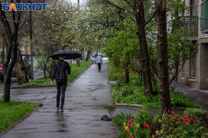 Непогода подступает к Таганрогу на новой рабочей неделе