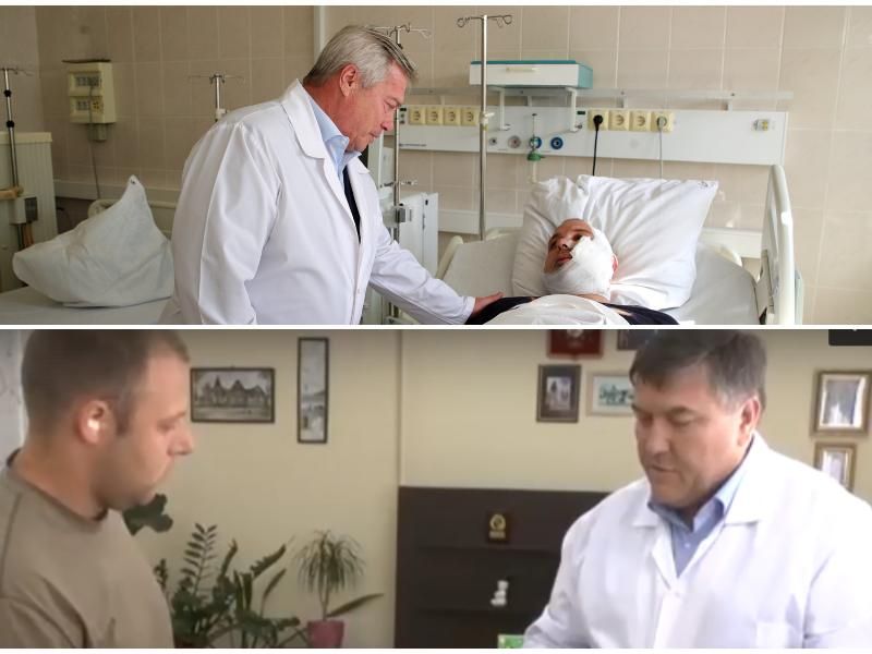Действия в унисон: губернатор и сити-менеджер Таганрога одновременно посетили раненых волонтёров в больницах