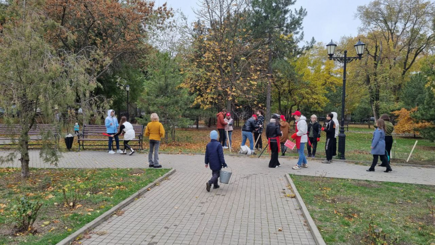 Очередная акция древонасаждения прошла в Таганроге