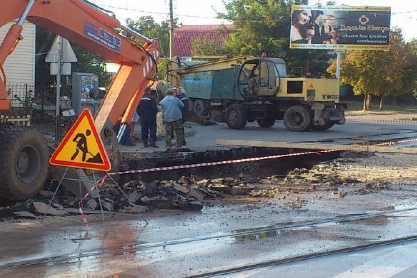 В Таганроге открыли движение по улице Дзержинского- но не совсем