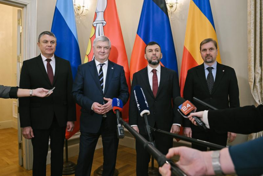 Ростовская область договорилась о продолжении сотрудничества с регионами Содружества «Донбасс»