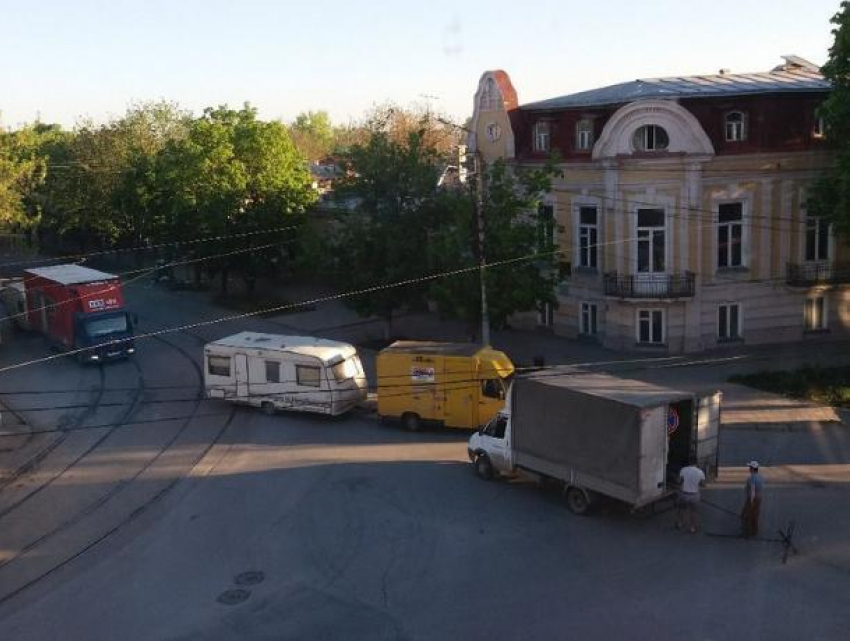 Из-за съемок «Инкубатора» вновь перекрыли часть улиц в Таганроге