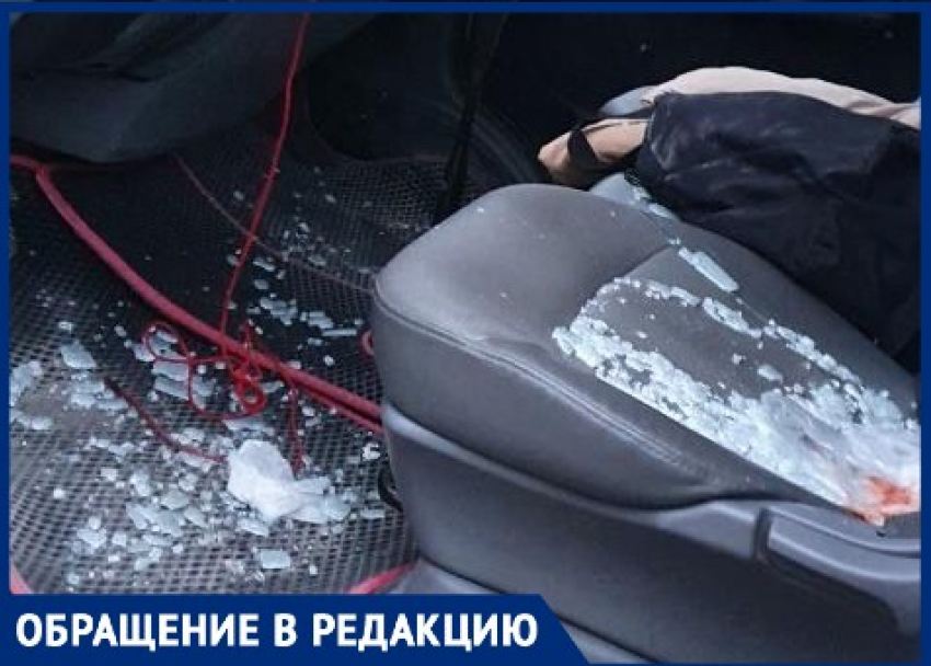 "Водитель вышел с ножом и разбил им стекло моей машины": в Таганроге ищут свидетелей ЧП 