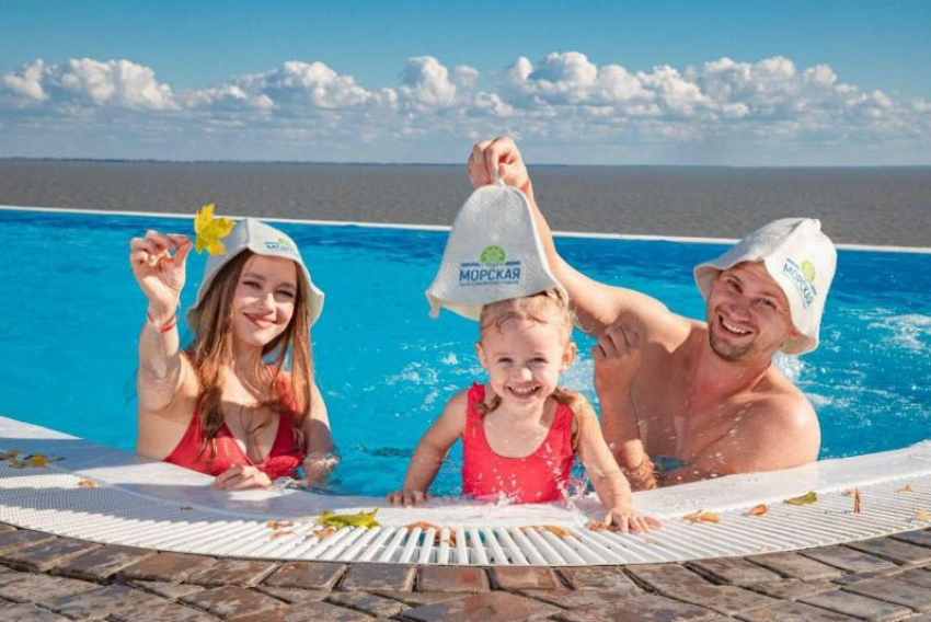 Окунитесь в теплые панорамные бассейны «Станции Морской»! Весь сентябрь вход в аквазону и проживание для детей бесплатно*