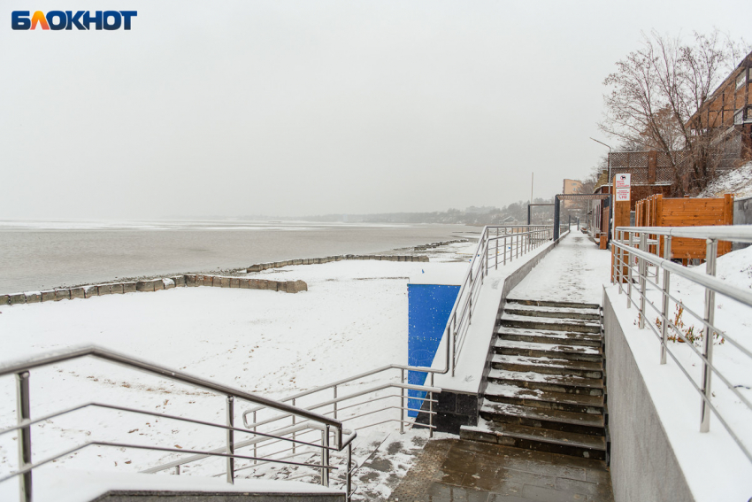 Пасмурно, снег и очень холодно – погода на выходные в Таганроге