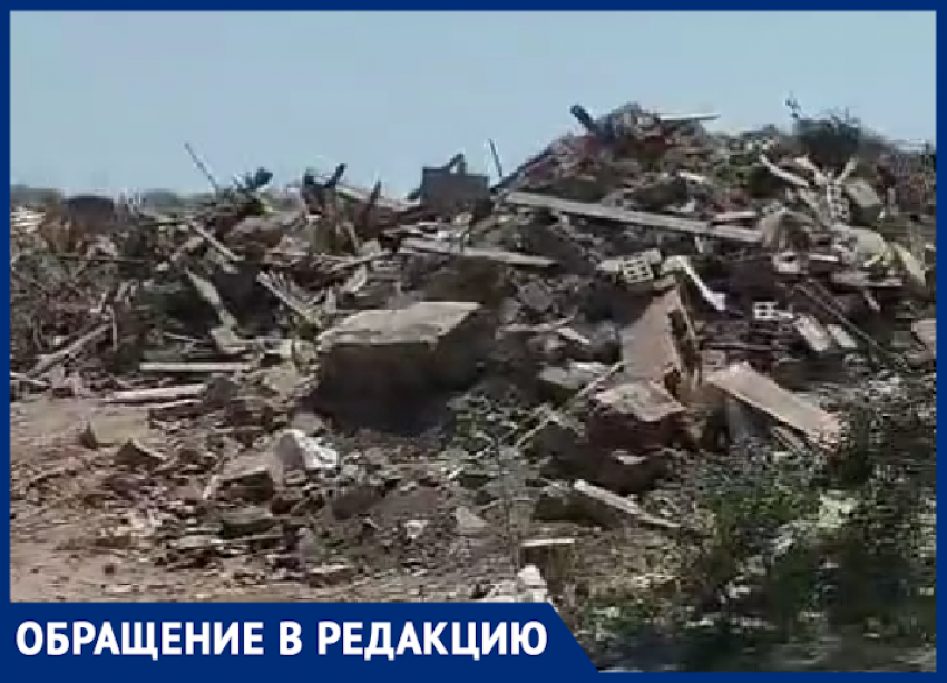 "Люди сгорят!": огромная мусорка под Таганрогом начала дымиться - пожар перекинется на жилые дома