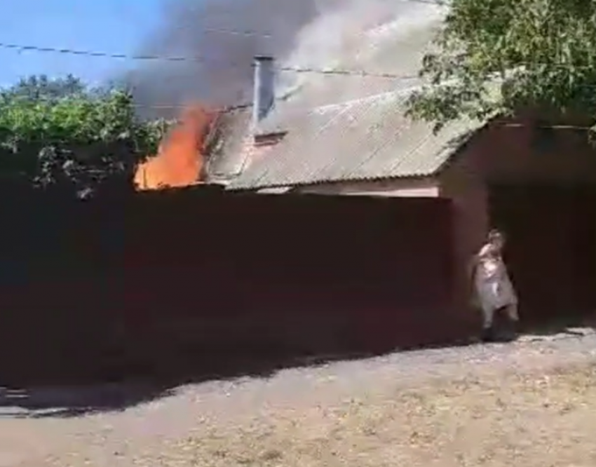 Таганрожец пострадал в пожаре по ул. Энгельса