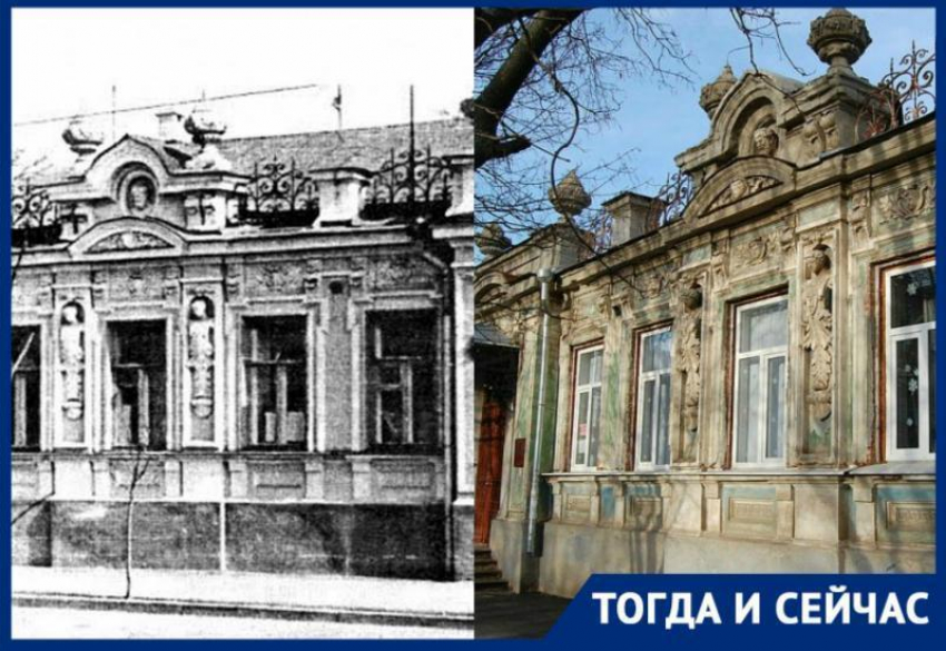 Дом Рафаиловича в Таганроге богат как лепниной, так и историей
