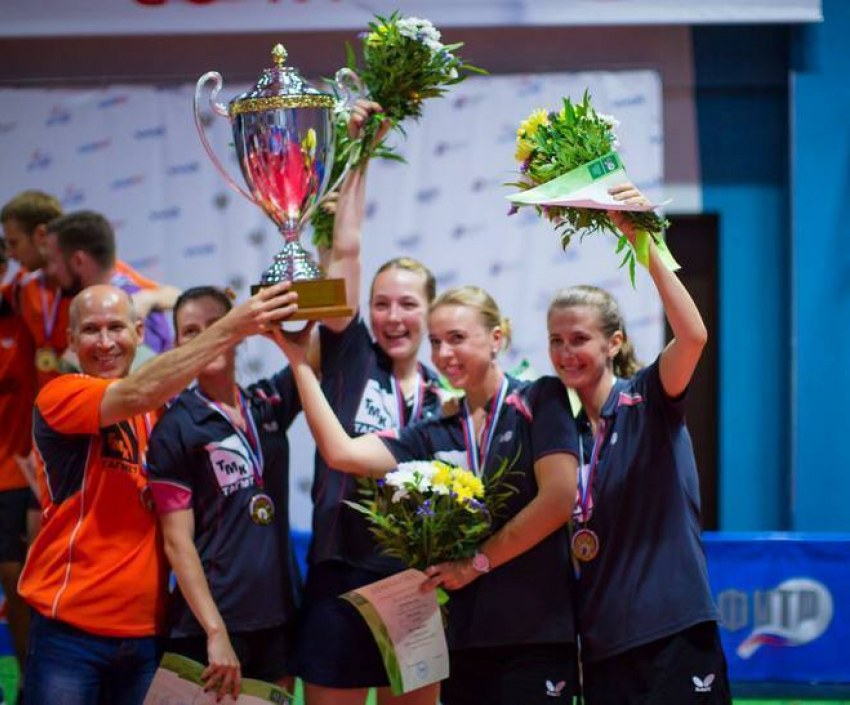 Теннисистки из Таганрога стали чемпионами России 