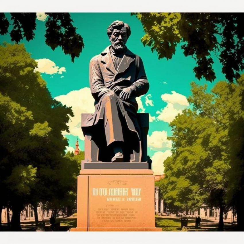 Нейросеть изобразила достопримечательности Таганрога 