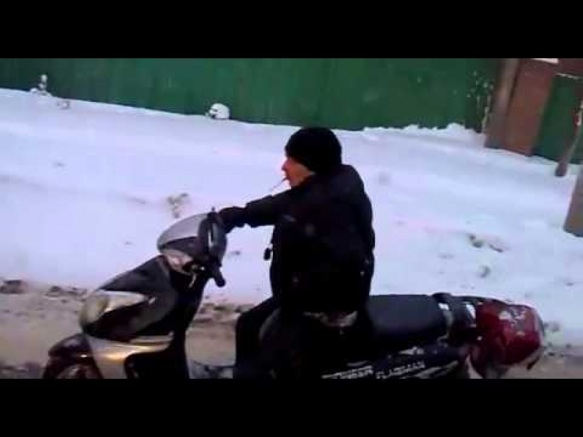 В Таганроге поймали пьяного водителя скутера