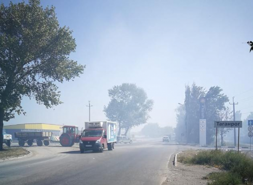 Свалка на Николаевском шоссе продолжает гореть уже несколько дней