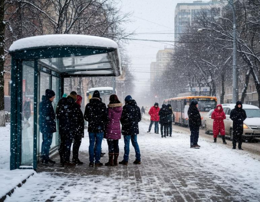 В Таганроге пропали все автобусы, чтобы освободить дороги для саней Деда Мороза