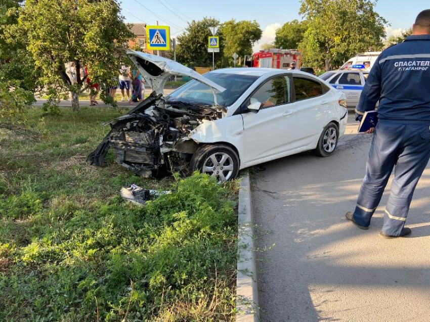 Снова серьезная авария случилось в Таганроге на злополучном месте 