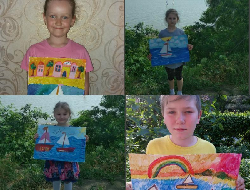 Юные таганрогские художники продолжают радовать читателей «Блокнота» своими работами