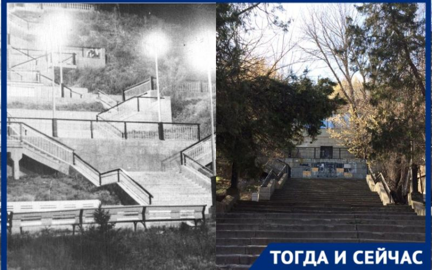 Давно увяла красота «кружевной лестницы» в Таганроге