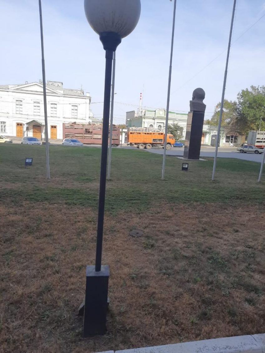 Стадо баранов проехалось по центральной улице Таганрога