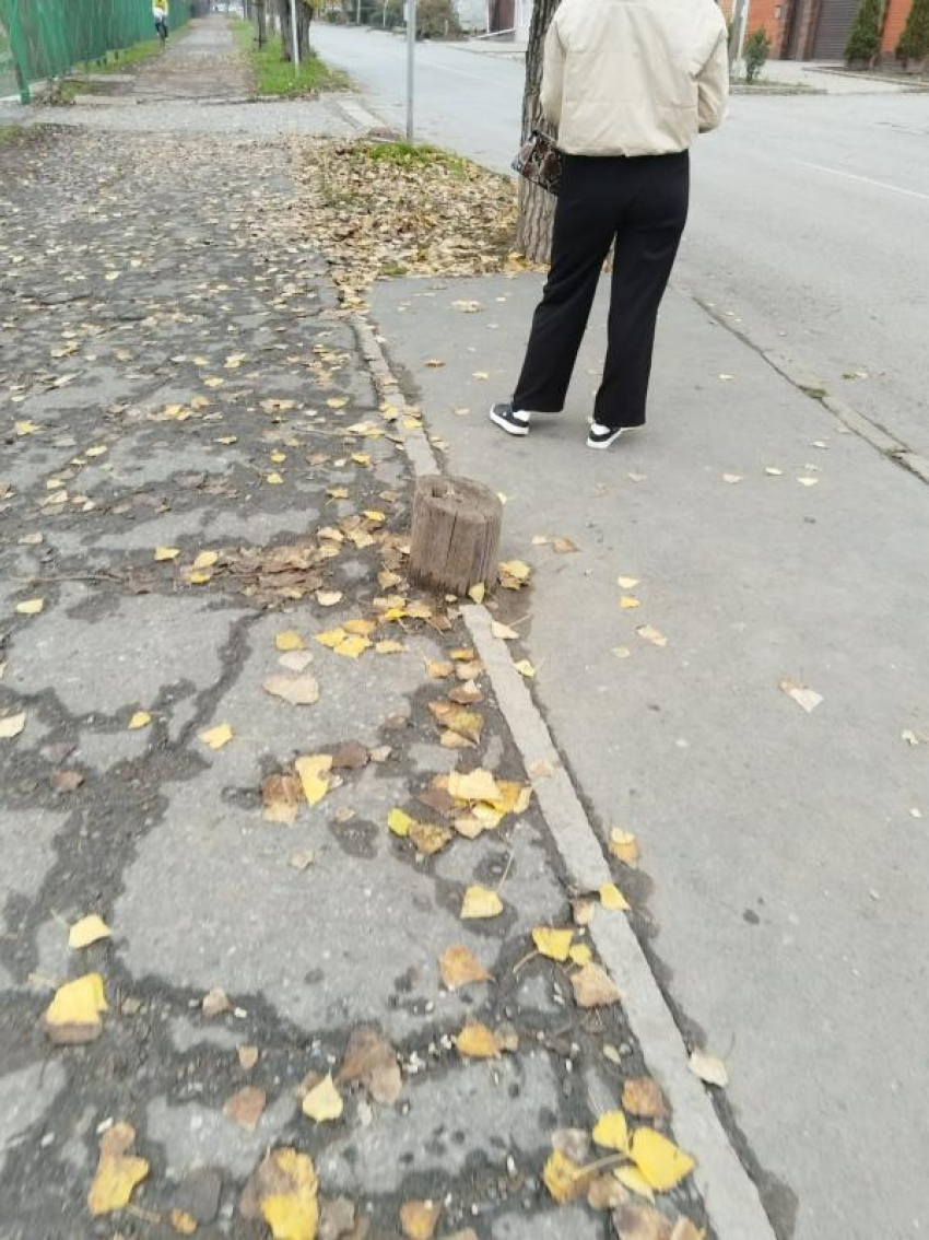 У семи нянек — дитя нос разобьёт: травмоопасная остановка в Таганроге грозит школьникам 