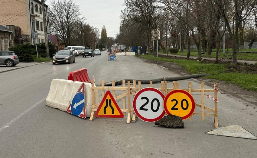 С завтрашнего дня переулок Смирновский будет перекрыт для движения на полтора месяца