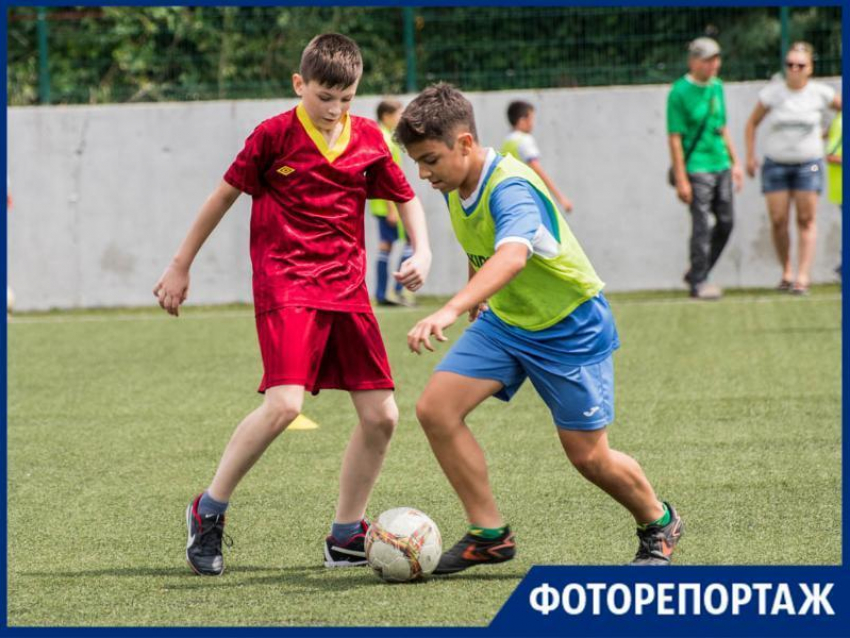 "Фестиваль дворовой лиги» - юные таганрожцы выясняли чей двор «круче» в футболе