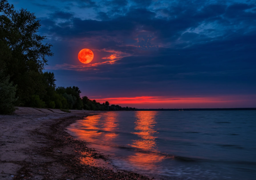 "Кровавая Луна» озарит Таганрог - когда спутник Земли вспыхнет ярким красным светом