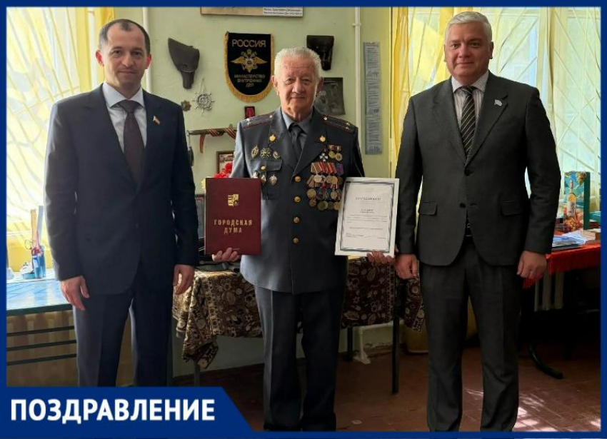 75 лет исполнилось председателю «Союза защитников Отечества «Витязь» Сергею Калуцкому
