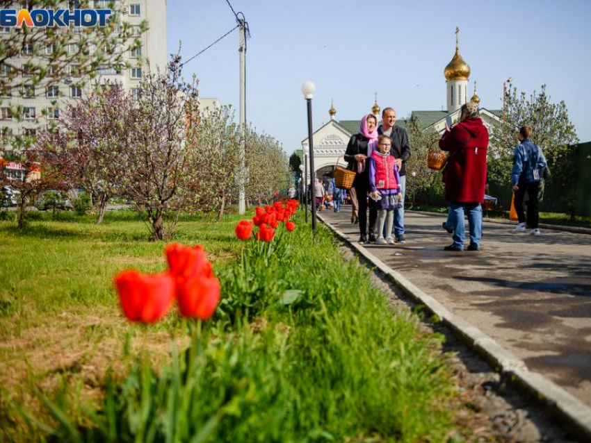 Время богослужений в храмах Таганрога и Неклиновского района в праздник Пасхи