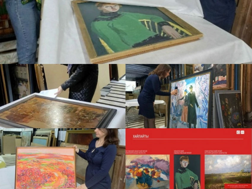 Таганрогское искусство покорило столицы: картины из ТХМ блистали в музеях Фаберже и Академии Андрияки