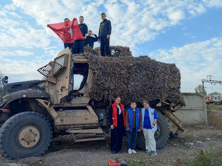 Прямиком из пепла: под Таганрогом очутился зарубежный БТР