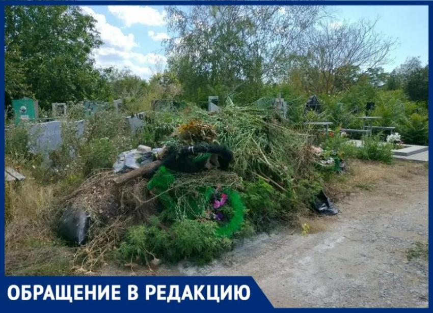 Таганроженка пожаловалась в «Блокнот» на состояние Николаевского кладбища