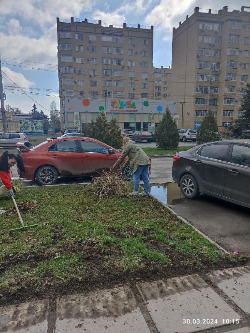 Таганрожцы выразили любовь к городу через субботник