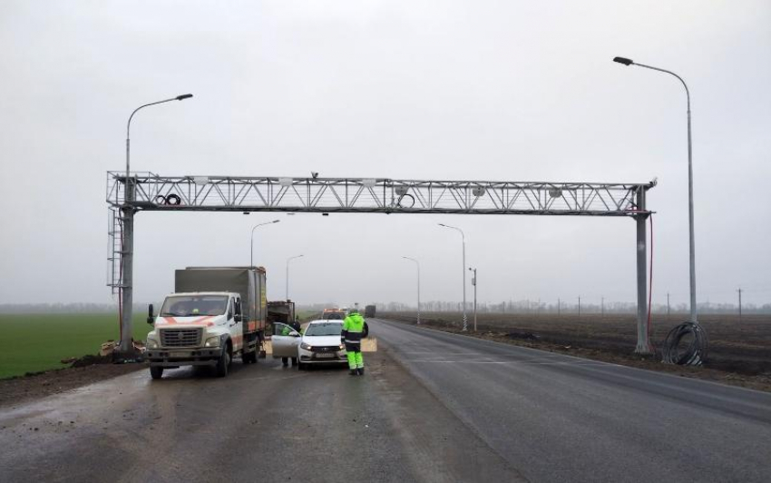 Под Таганрогом открыли пункт весогабаритного контроля