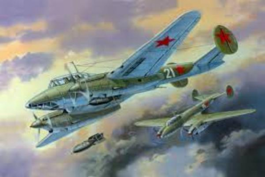 Под Таганрогом нашли обломки советского самолета ПЕ – 2