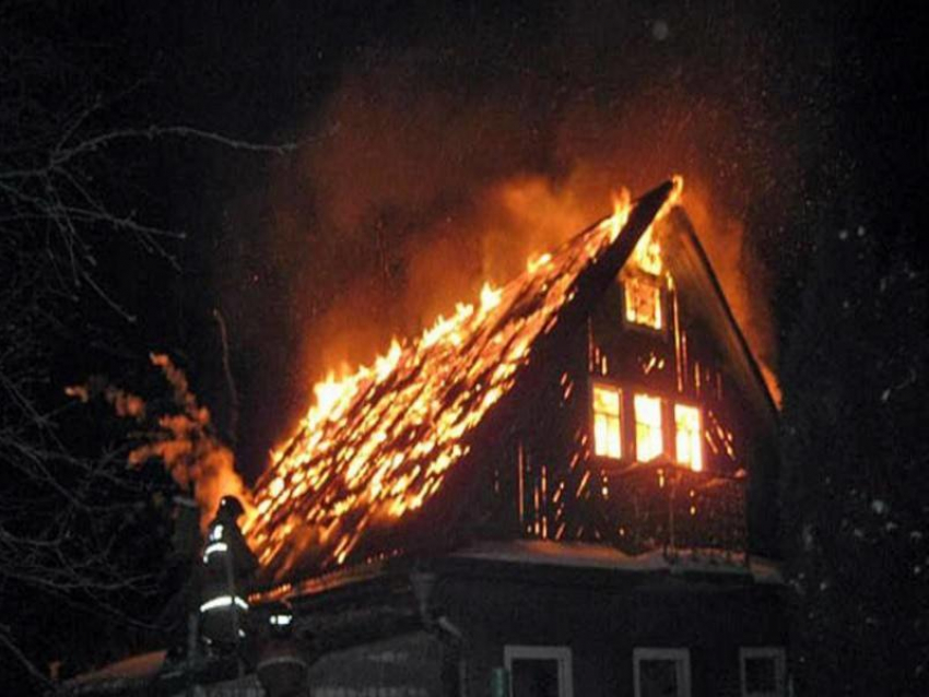 И снова пожар: на этот раз в частном доме Таганрога