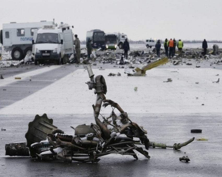 МАК начал  выкладку собранных фрагментов рухнувшего в Ростове-на-Дону Boeing