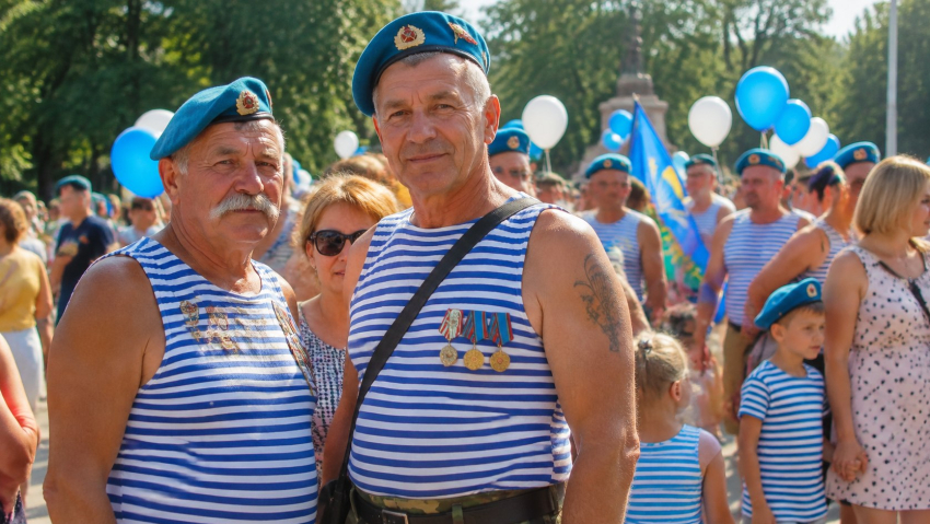 «Нет невыполнимых задач!»: в Таганроге ветераны ВДВ собрались у памятника генералу армии Василию Маргелову