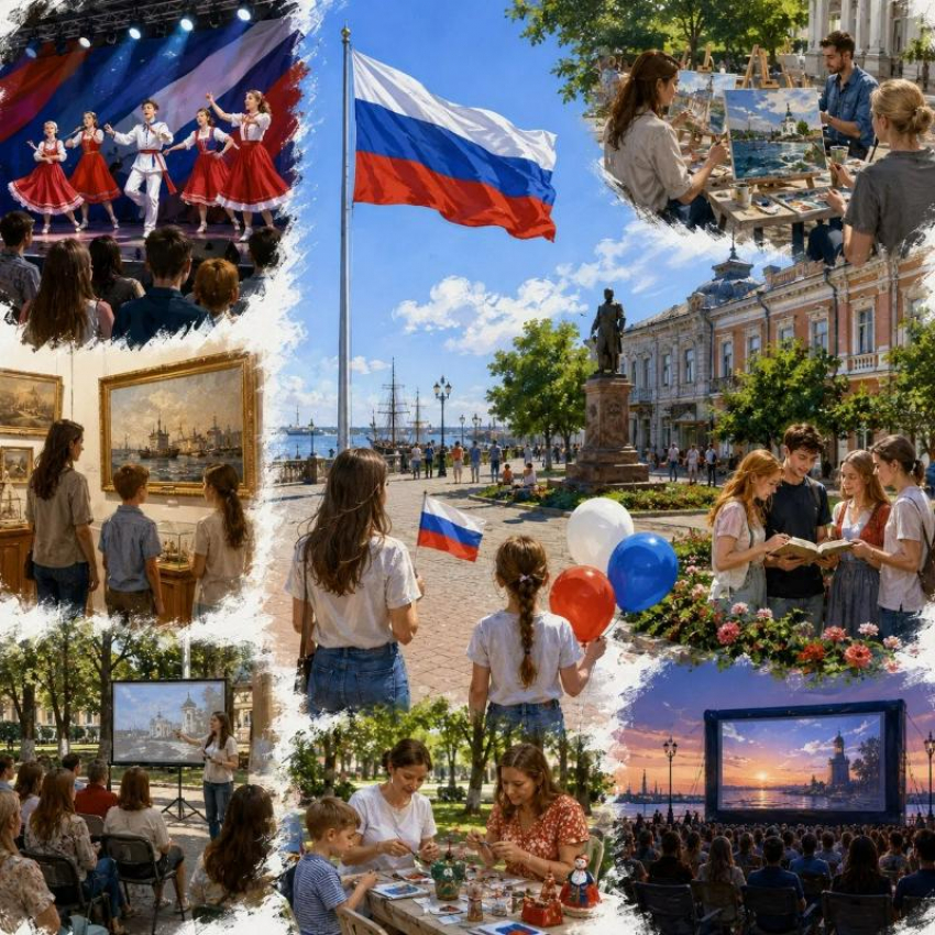 День России в Таганроге: десятки событий на неделе и длинных выходных