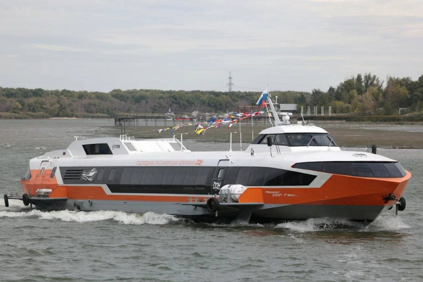 Из Ростова в Таганрог запустят авангардные «Метеоры» на подводных крыльях - когда откроется водный маршрут