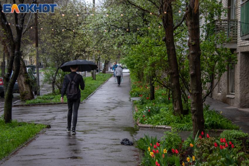 Непогода подступает к Таганрогу на новой рабочей неделе 