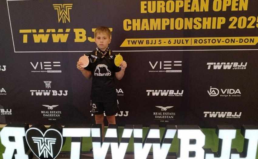 Таганрожец стал чемпионом Европы по бразильскому джиу-джитсу