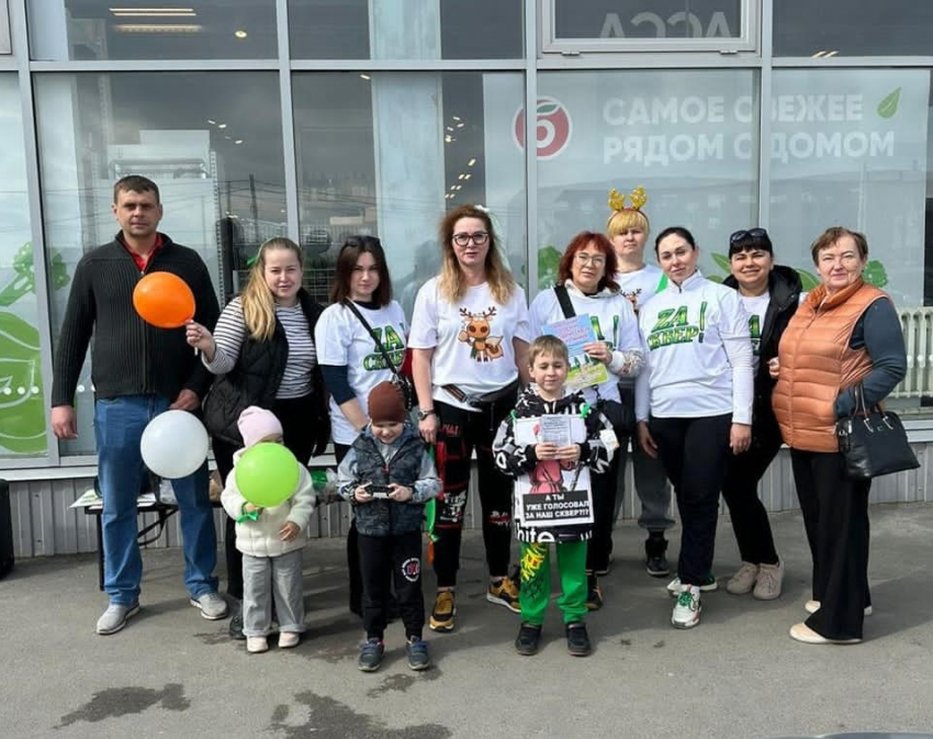 ZA* сквер, ZA преображение села Новобессергеновка