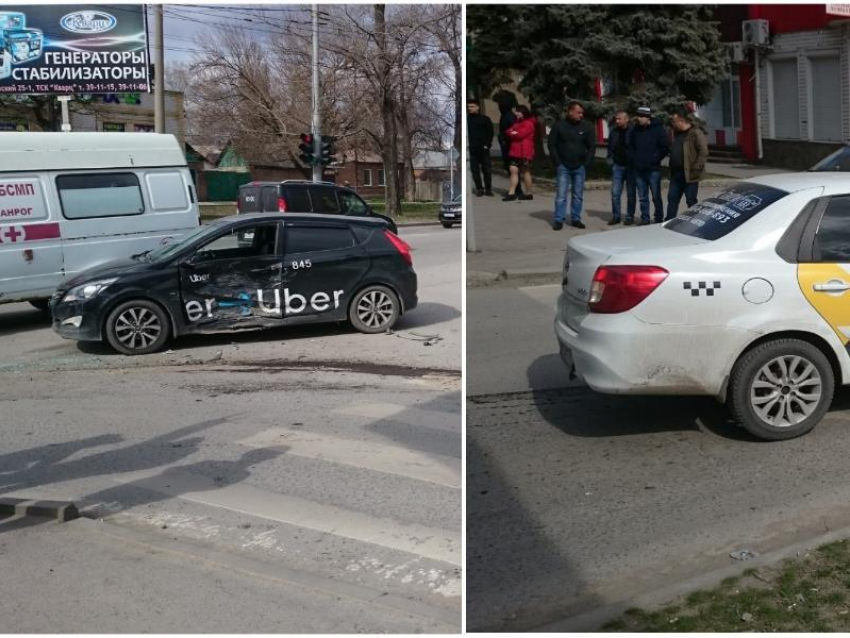 В Таганроге дорогу не поделили  Яндекс-такси и Uber